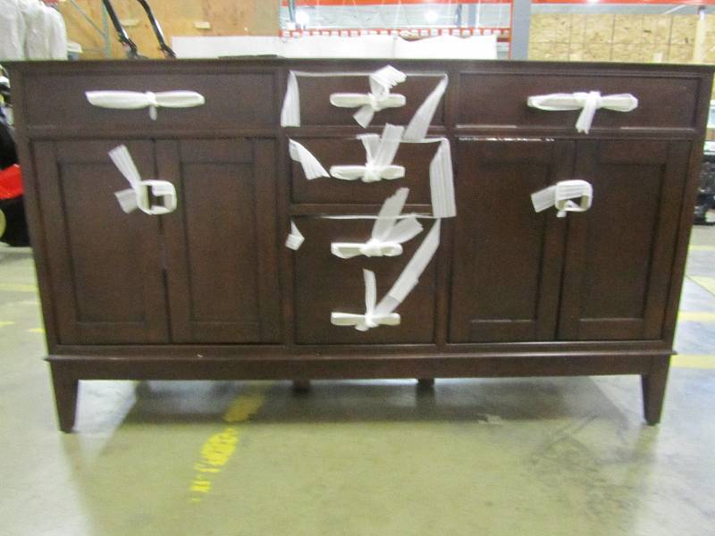lot 57 image: 60 in vanity No top