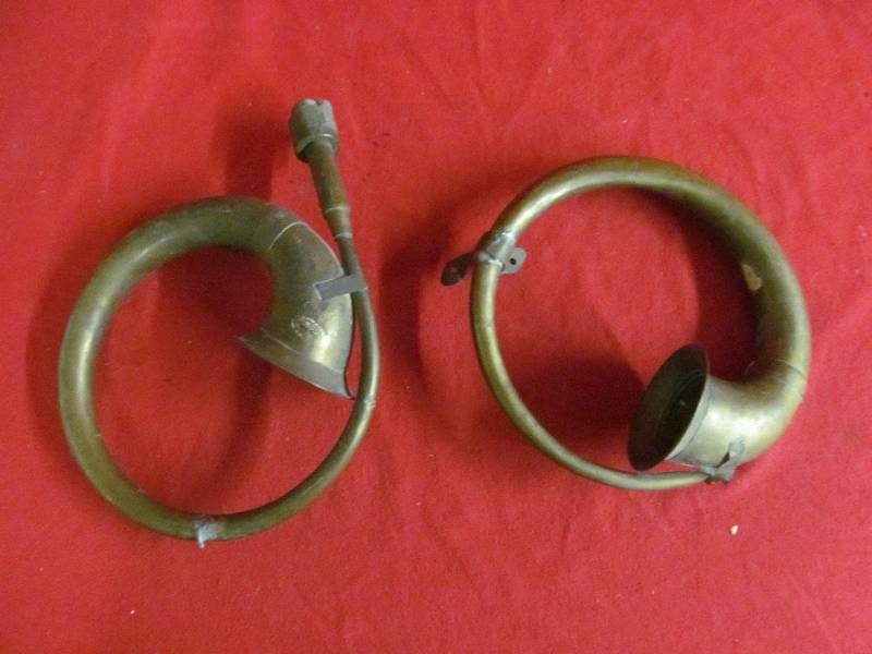 1900 brass car horns