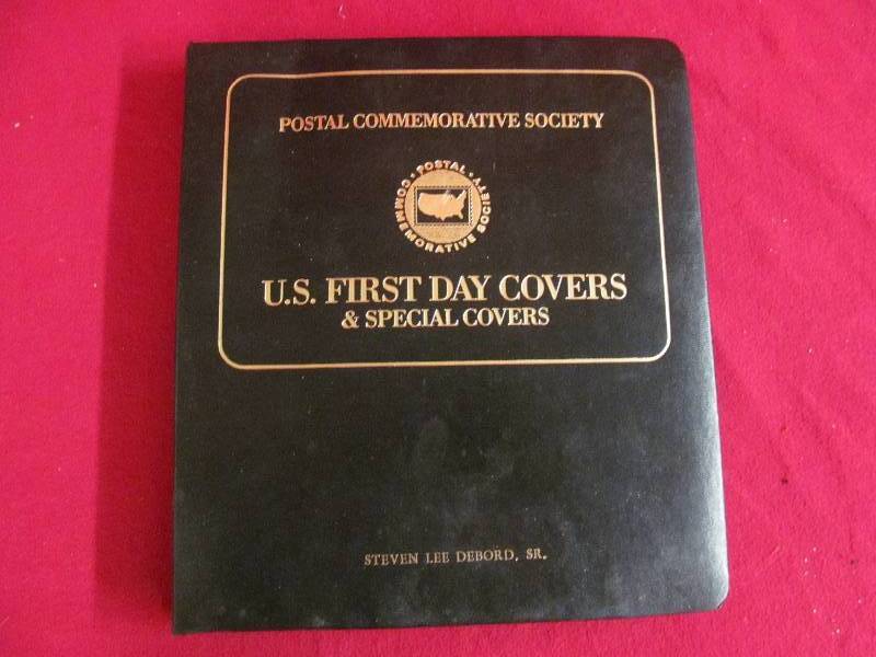 U.S First Day covers and Special Covers Postal Commeriative Society album