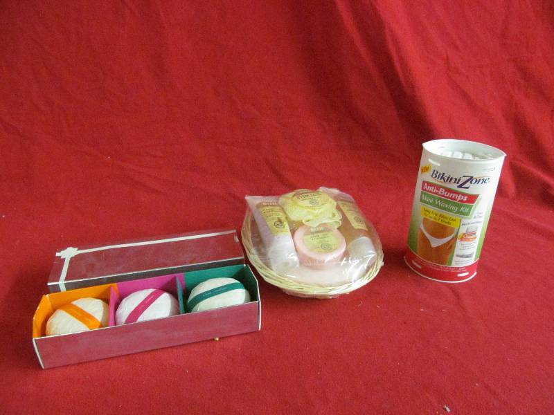 gift basket, wax kit