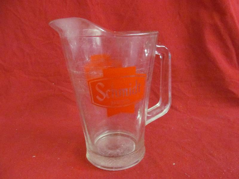 Schmidt Beer Pitcher