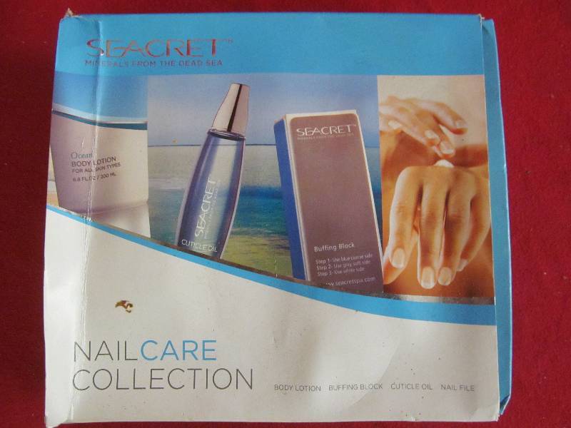 Seacret nail care collection
