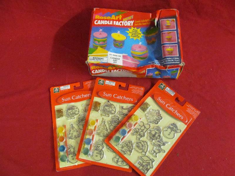 Rose Art candle factory , sun catcher kit