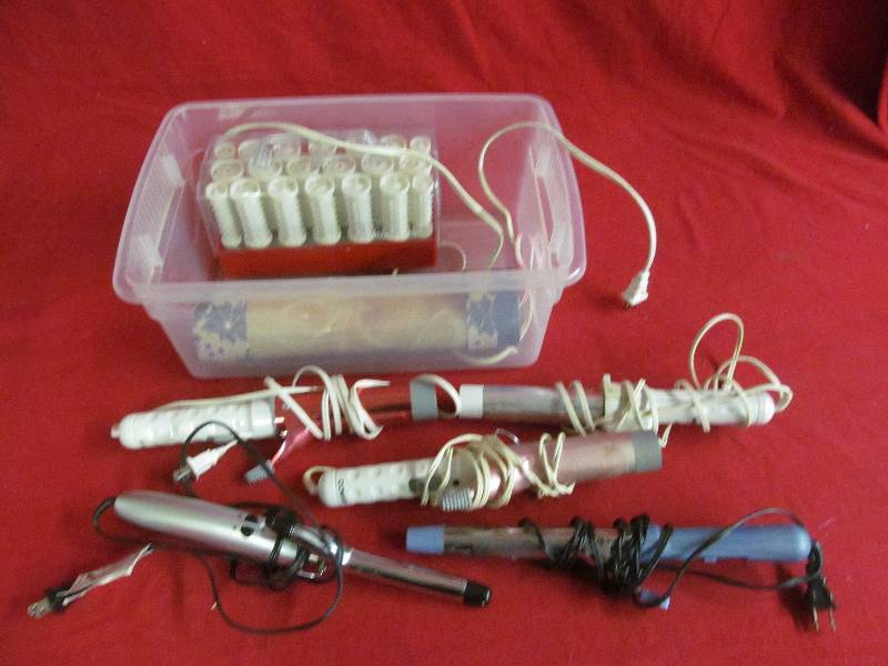 Curling irons, straighteners