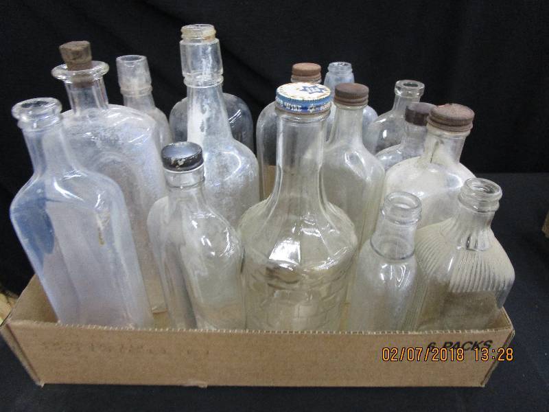 lot 1 image: Various Bottles