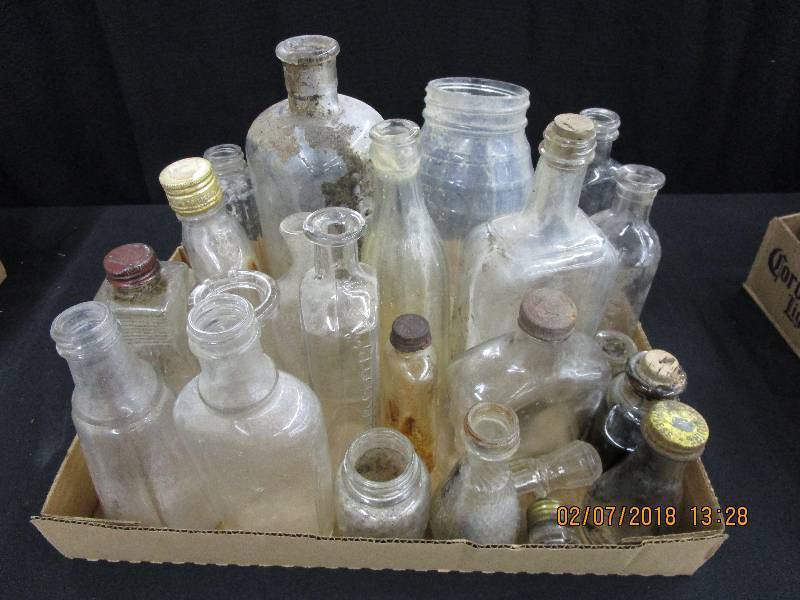 lot 2 image: Various Bottles