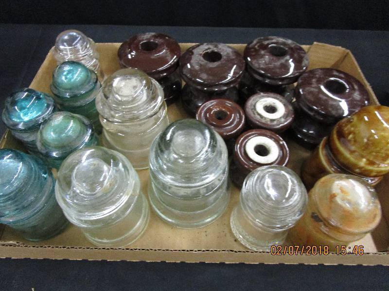 lot 10 image: Various Old Bottles
