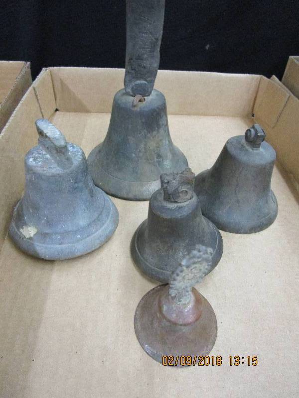 lot 69 image: Brass Bells