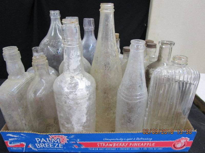 lot 77 image: Old Bottles