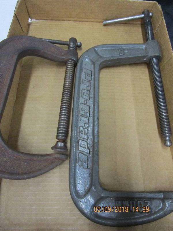 lot 100 image: C-Clamps