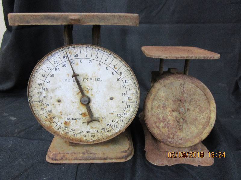 lot 125 image: 2 Old Scales