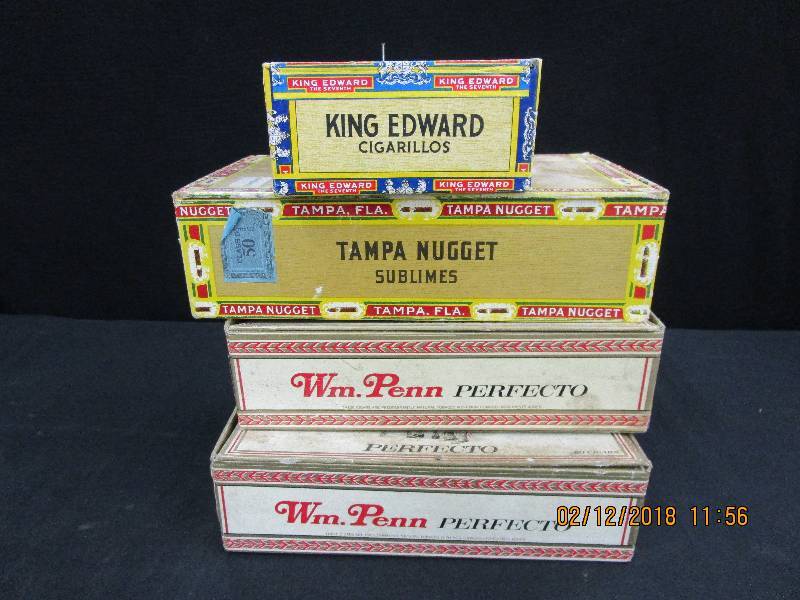 lot 126 image: Cigar Boxes