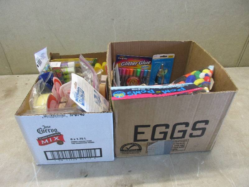 2 Boxes of New craft supplies