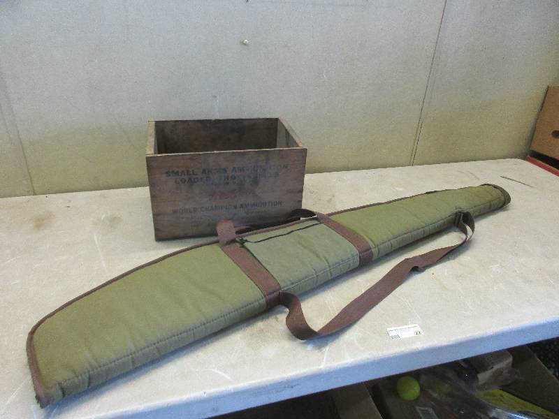 Gun case and ammo box