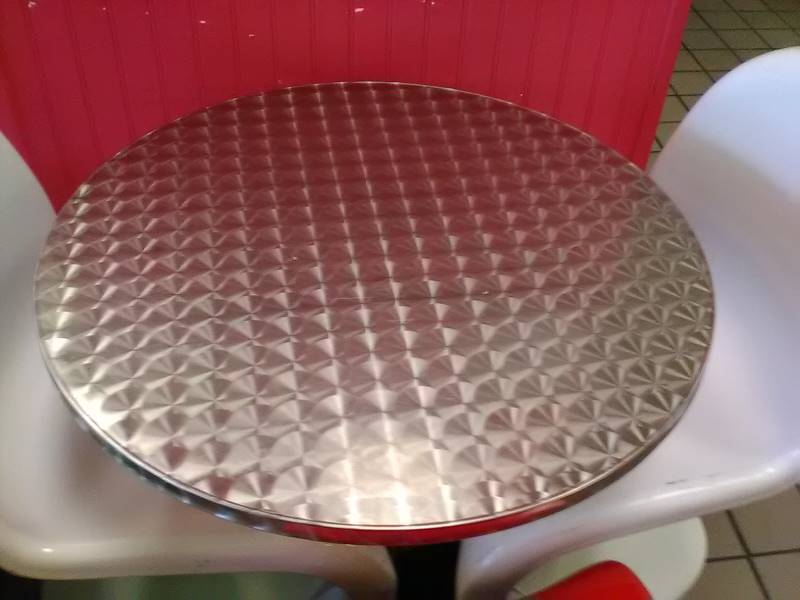 ROUND TABLE WITH (3) CHAIRS