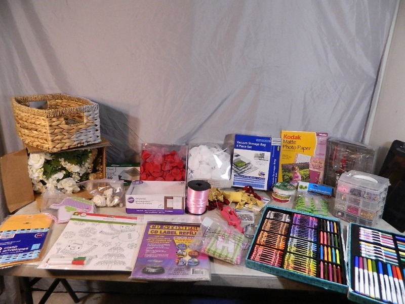 lot 52 image: Craft Items and More