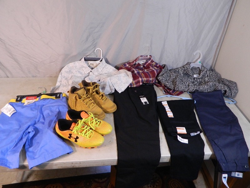 lot 70 image: New Clothing and Assorted Shoes