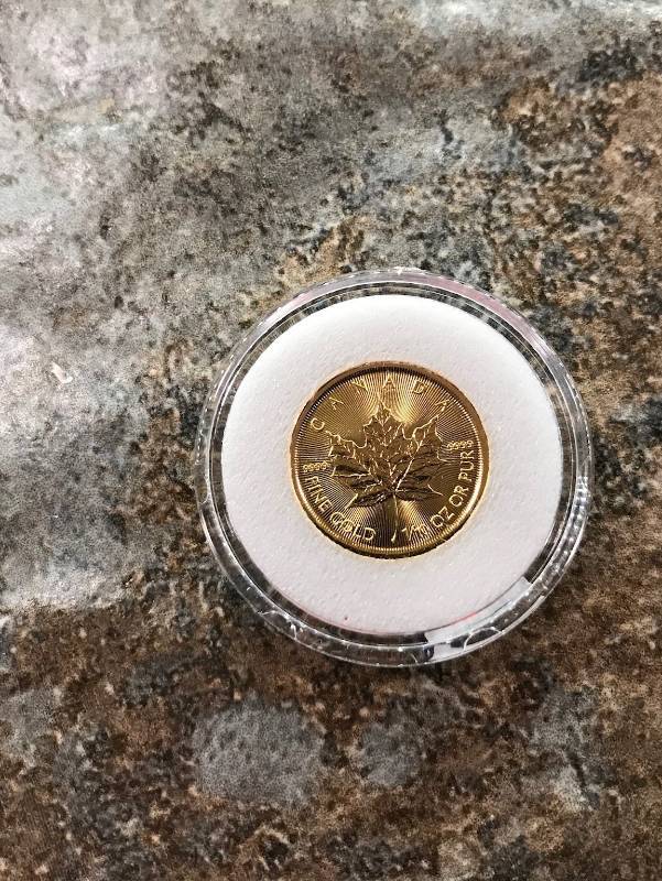 lot 39 image: 2015 Canada 110 oz Gold Maple Leaf BU 24kt