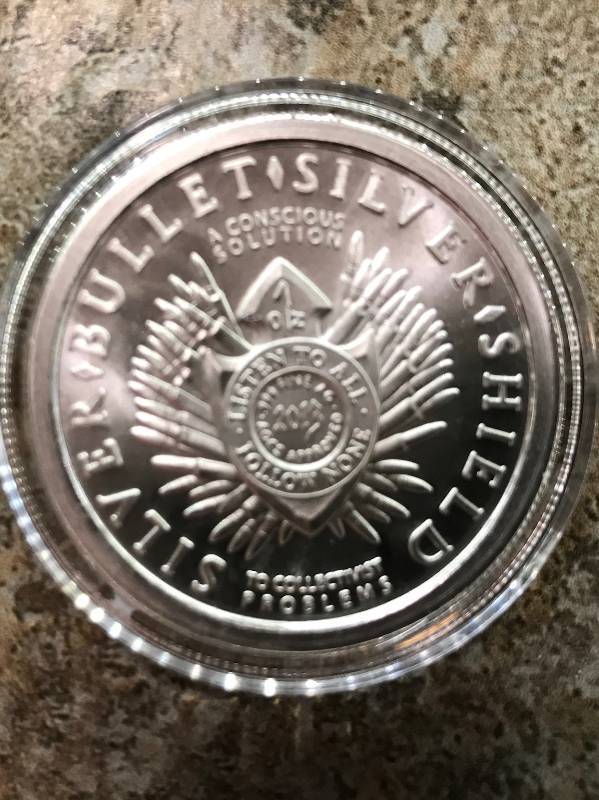 lot 147 image: 2013 1 oz SILVER BULLET SILVER SHIELD FREEDOM GIRL .999