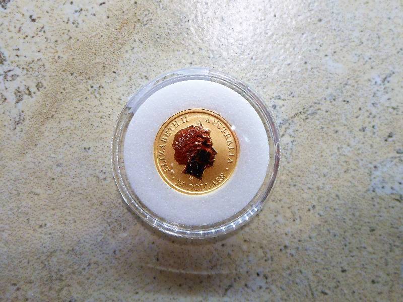 lot 153 image: 2015 Australian 110 oz Gold Kangaroo BU .9999 24kt