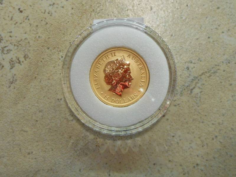 lot 165 image: 2016 Australian 110 oz Gold Kangaroo BU .9999 24kt