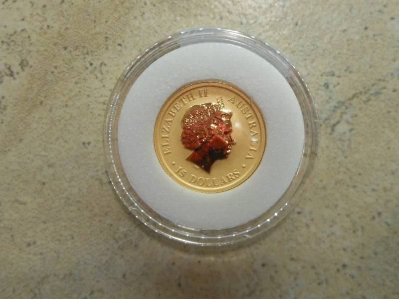 lot 167 image: 2016 Australian 110 oz Gold Kangaroo BU .9999 24kt