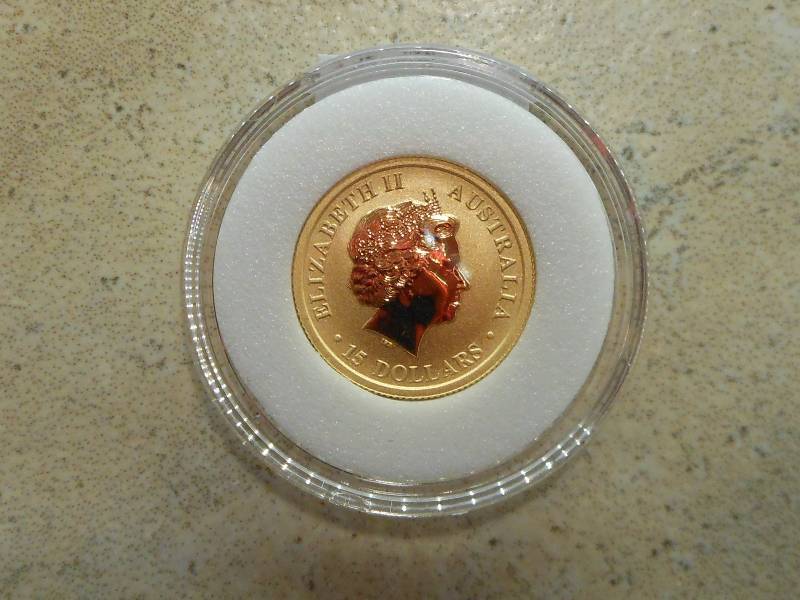 lot 168 image: 2016 Australian 110 oz Gold Kangaroo BU .9999 24kt