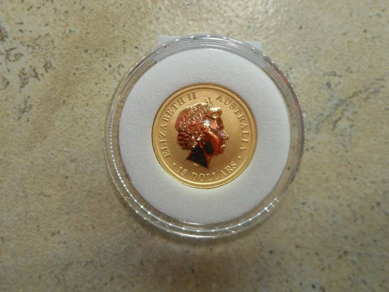 lot 169 image: 2016 Australian 110 oz Gold Kangaroo BU .9999 24kt