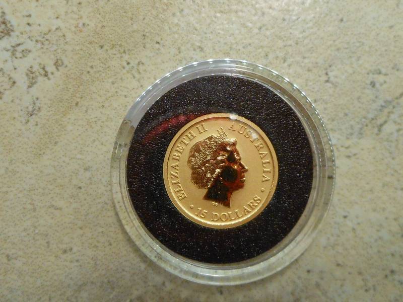 lot 171 image: 2017 Australian 110 oz Gold Kangaroo BU .9999 24kt