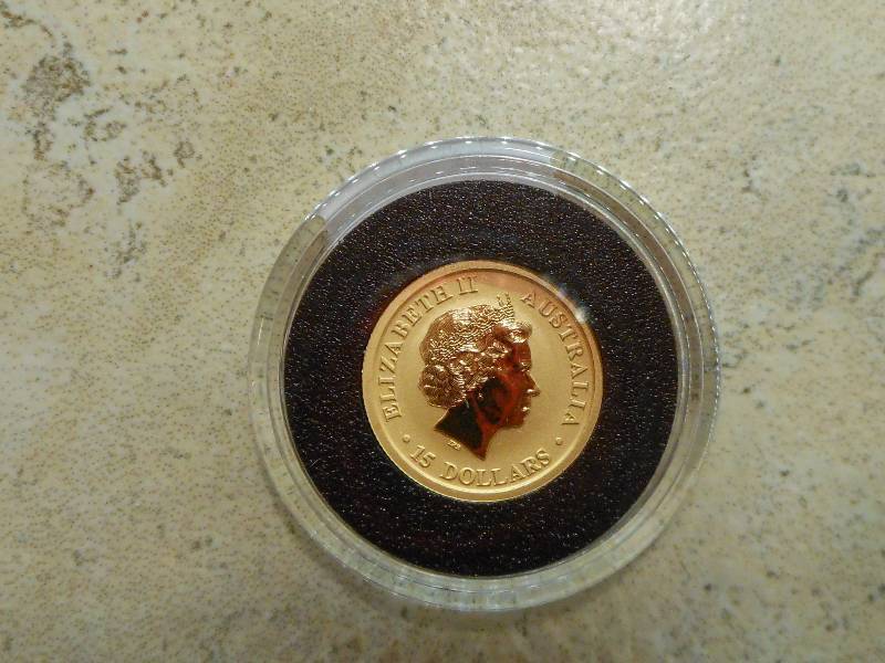 lot 174 image: 2017 Australian 110 oz Gold Kangaroo BU .9999 24kt