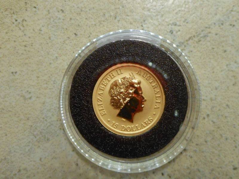 lot 176 image: 2017 Australian 110 oz Gold Kangaroo BU .9999 24kt