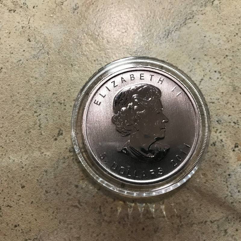lot 250 image: 2011 1 oz .9999 Silver Canadian Grizzly Bear Wildlife Series