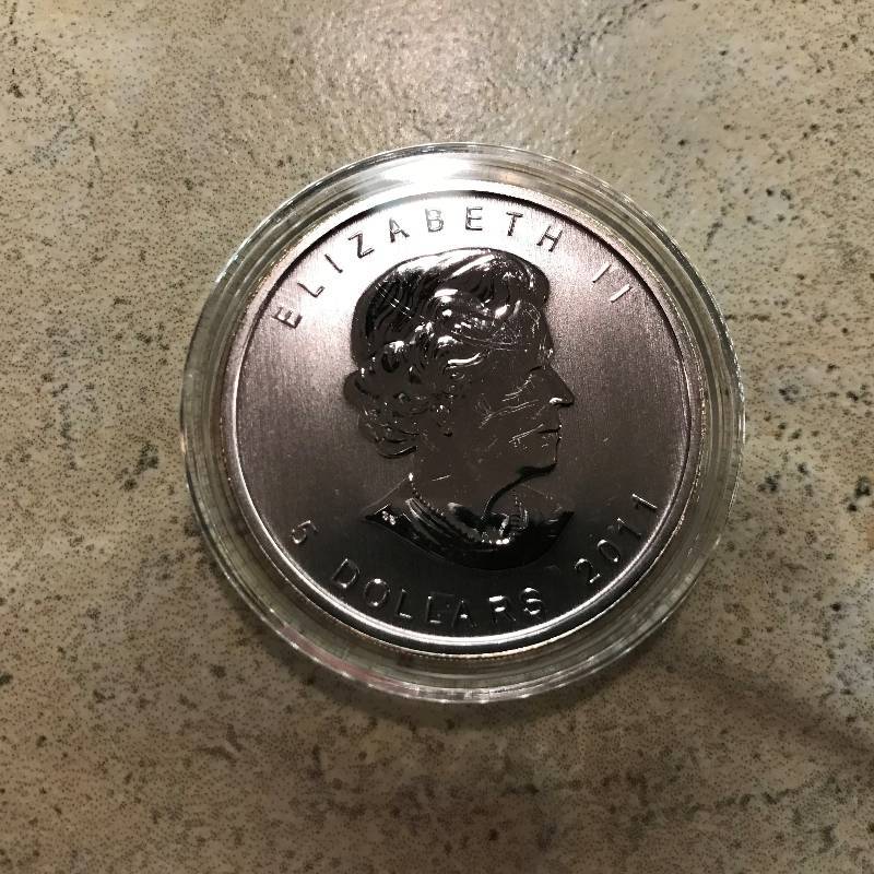 lot 251 image: 2011 1 oz .9999 Silver Canadian Grizzly Bear Wildlife Series