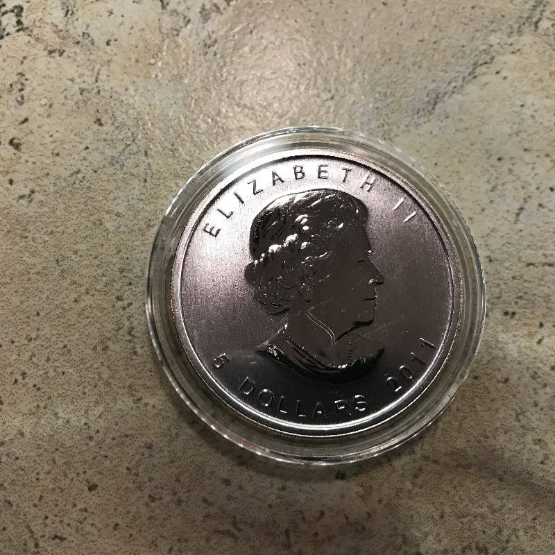 lot 254 image: 2011 1 oz .9999 Silver Canadian Grizzly Bear Wildlife Series