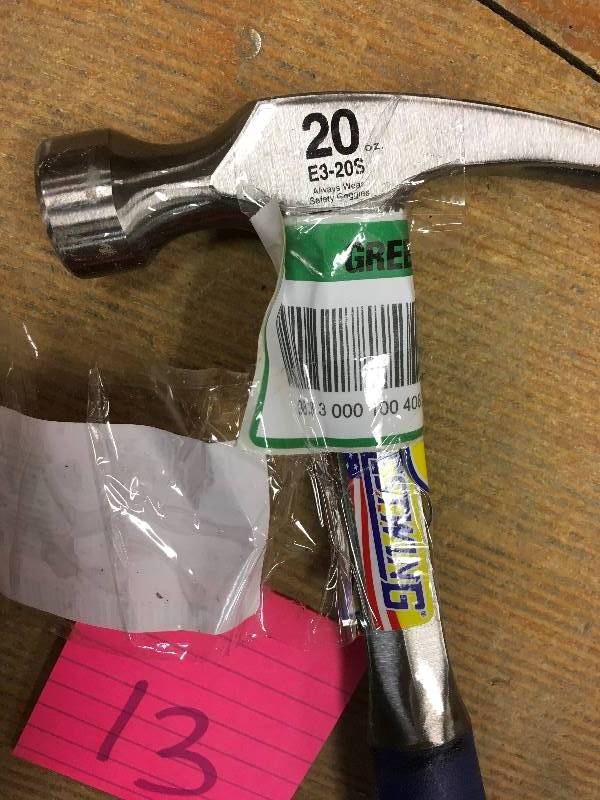 Estwing 20 oz.Framing Hammer not used