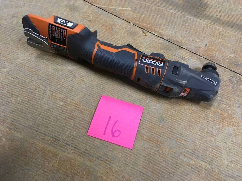 Ridgid JobMax Multi-Tool used