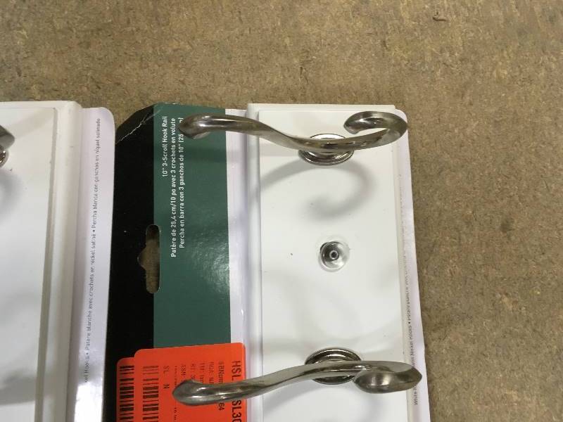 Liberty 10 in White Wall Hanger Lot of 2 open box not used