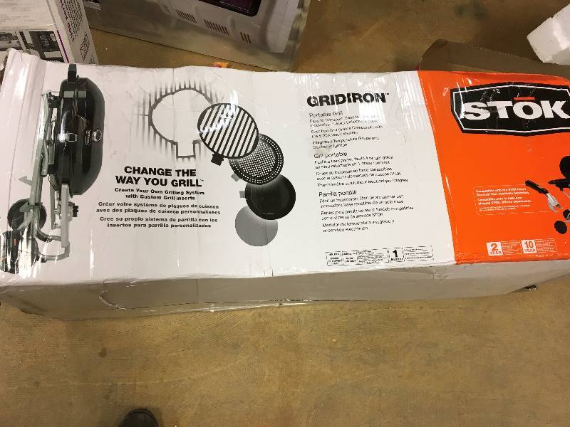 STOK Gridiron Portable Grill open box not used