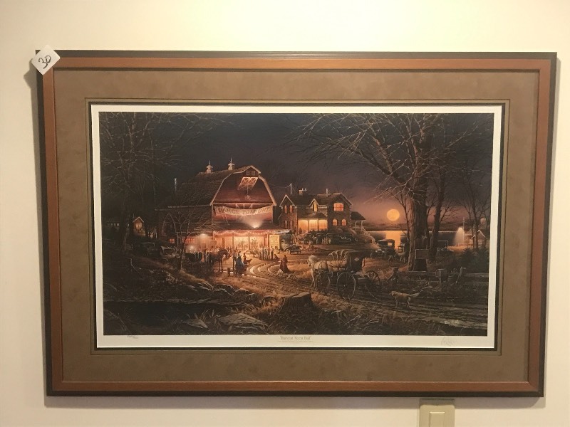 lot 30 image: Signed & Numbered Terry Redlin Har...