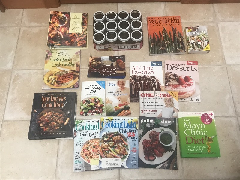 lot 69 image: Lot Of Assorted Cookbooks & (12) Je...