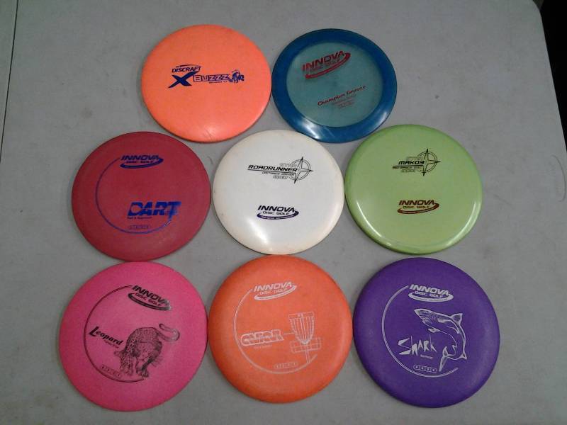 lot 16 image: Lot Of Assorted Frisbee Golf Discs
