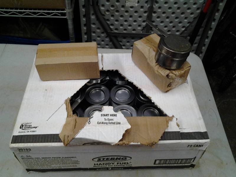 lot 47 image: 50-Cans Of Handy Fuel, Some Holders