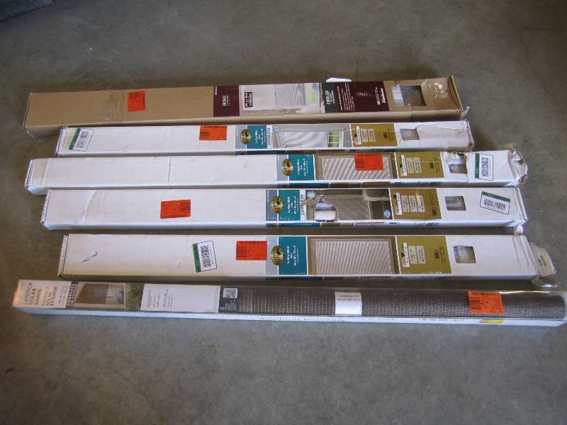 lot 1 image: Mixed Lot of 6 Window Blinds Variou...