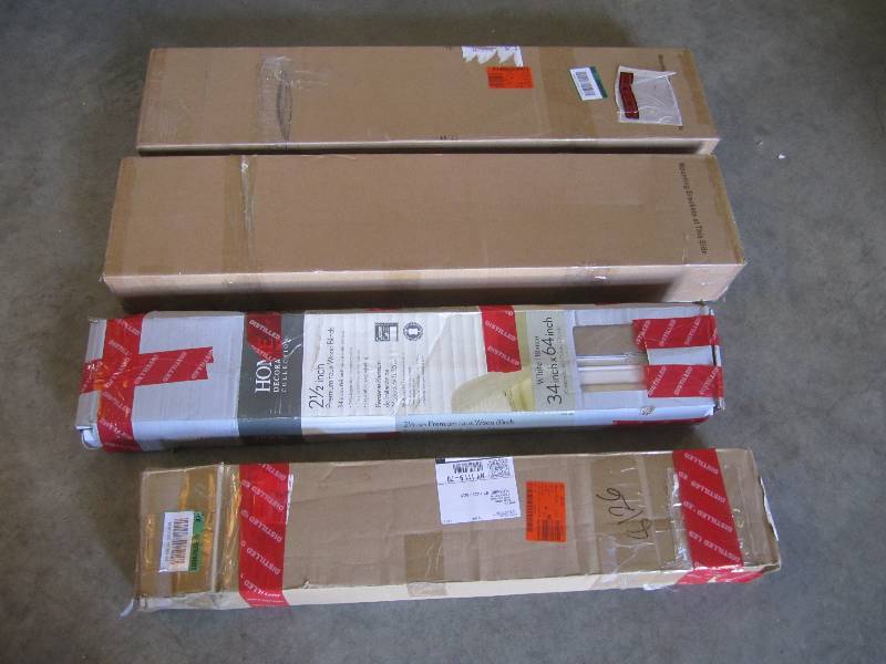 lot 6 image: Mixed Lot of 4 Window Blinds Variou...