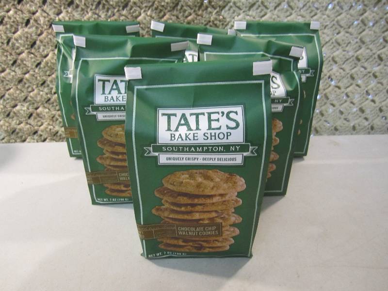 lot 310 image: Lot of 6 Bags Tates Bake Shop Choco...