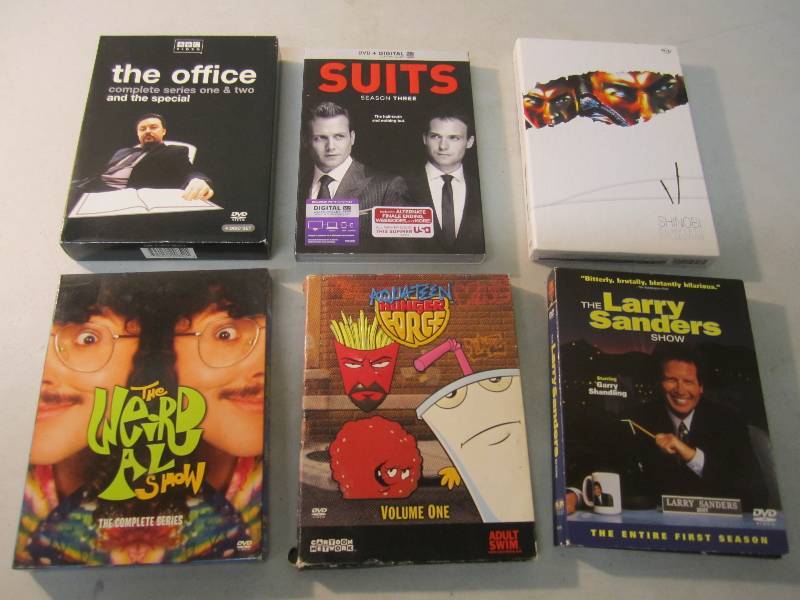 lot 43 image: Mixed Lot of TV Series DVDs See Ph...