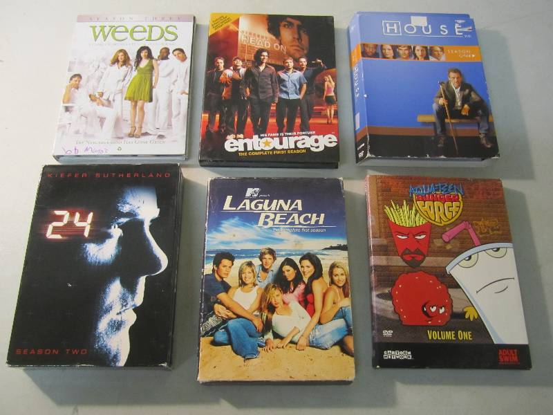 lot 45 image: Mixed Lot of TV Series DVDs See Ph...