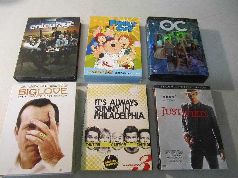 lot 46 image: Mixed Lot of TV Series DVDs See Ph...