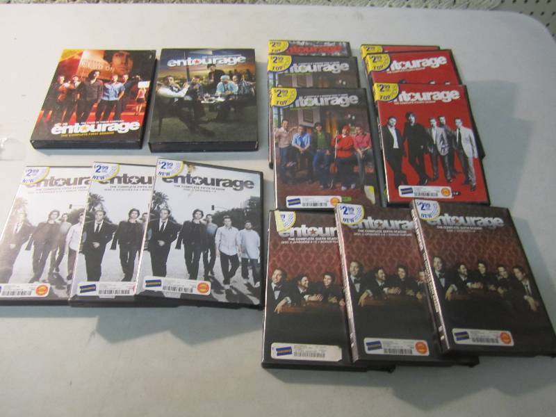 lot 49 image: Lot of Entourage DVDs  EC1...
