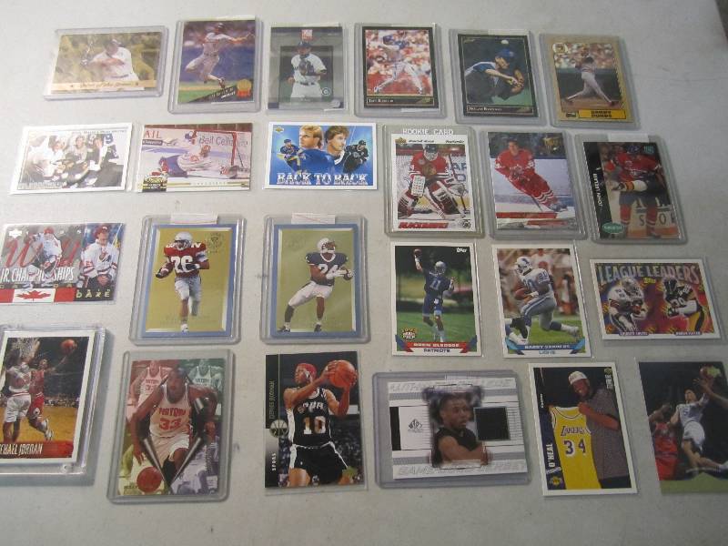lot 100 image: Mixed Lot of 24 Sports Cards See Ph...
